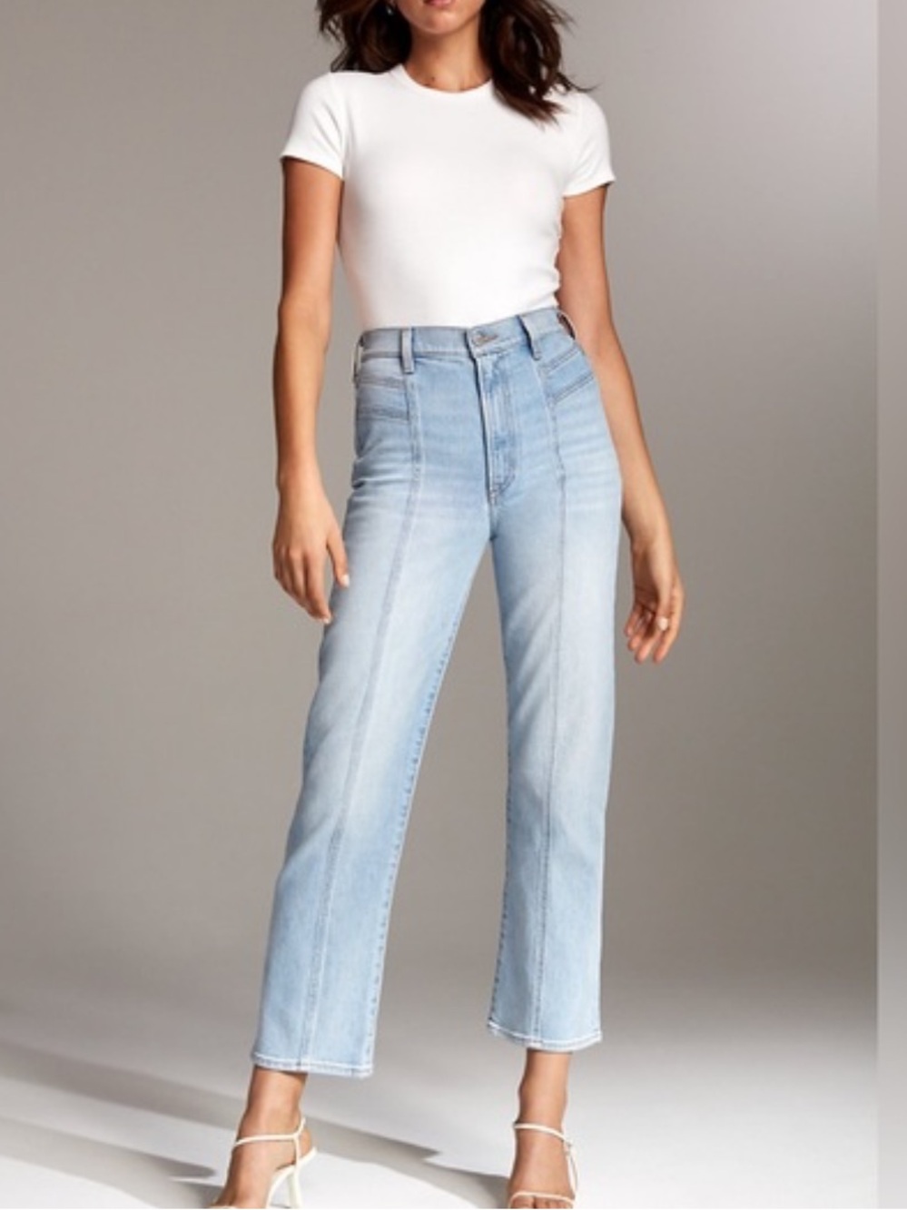 Aritzia Denim Forum 70’s retro cheeky straight jeans